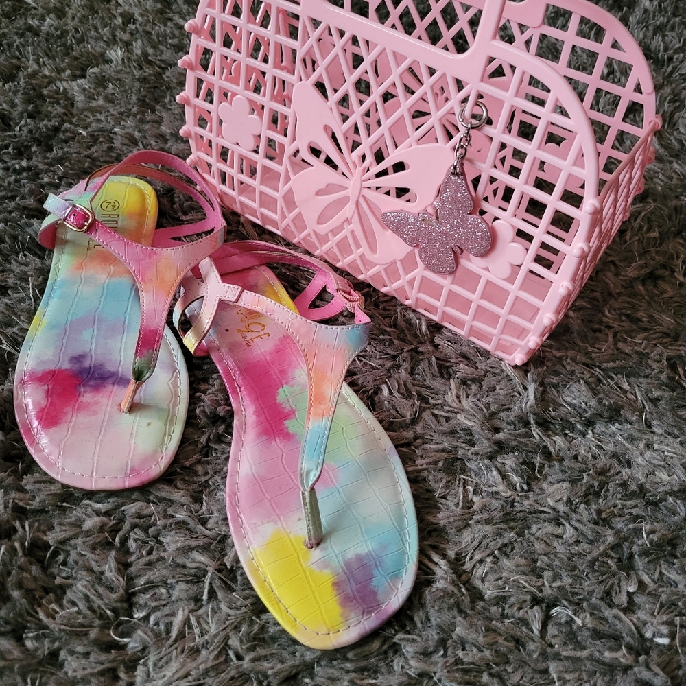 Women/Girls Sandals & Beach Handbag